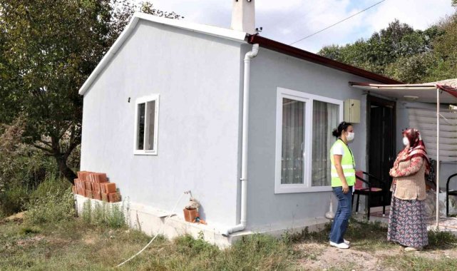 Sosyal yardım için 40 prefabrik