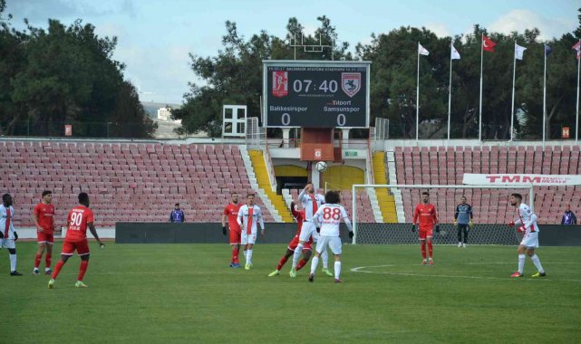 Spor Toto 1. Lig: Balıkesirspor: 0 - Samsunspor: 2