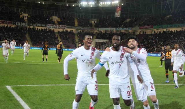 Spor Toto Süper Lig: A. Hatayspor: 4 - Galatasaray: 2