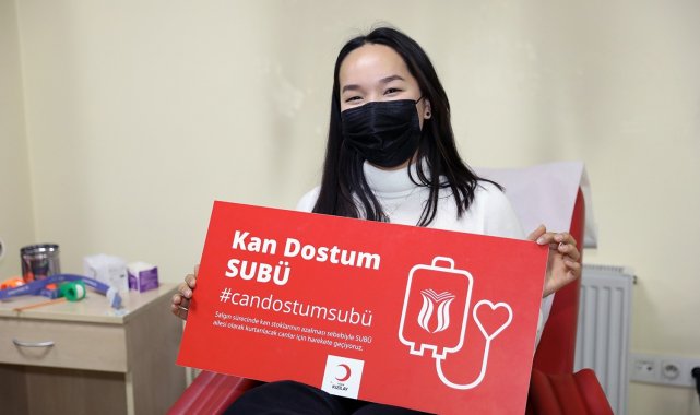 SUBÜ&#039;ye kurumsal kan bağışçısı madalyası