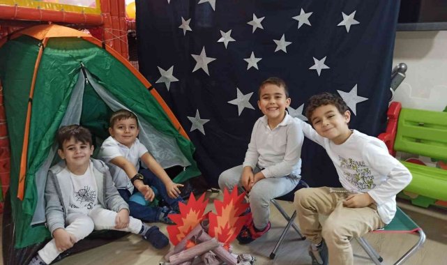 Şükran Öney Anaokulu öğrencileri kış partisi yaptı