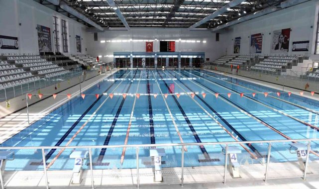 Süleyman Erol Yüzme Havuzu'nda tadilat tamamlandı