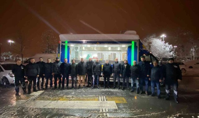 Sultanbeyli'de kış çalışmaları aralıksız devam ediyor