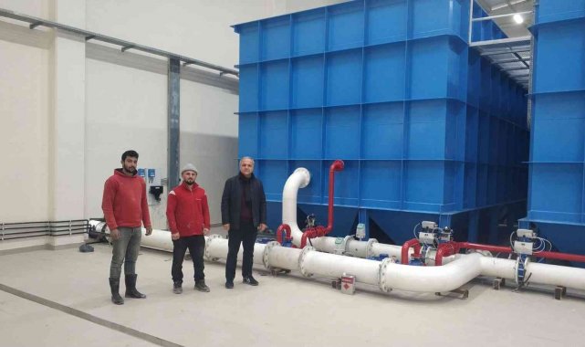 Suluova&#039;da içme suyu arıtma tesisinin inşası tamamlandı