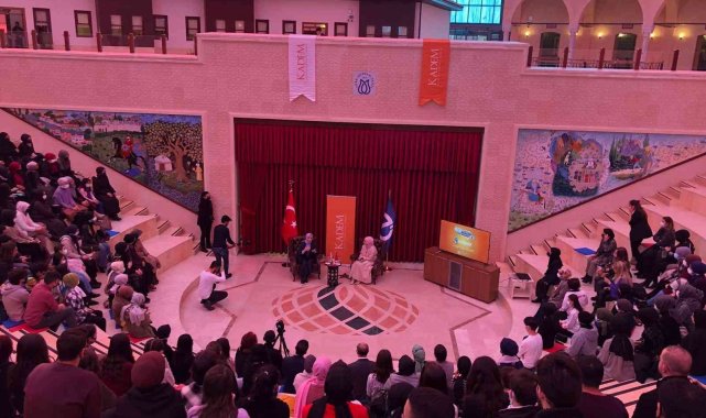 Sümeyye Erdoğan Bayraktar, Türk Dünyası Bilim Kültür ve Sanat Merkezi'ni ziyaret etti