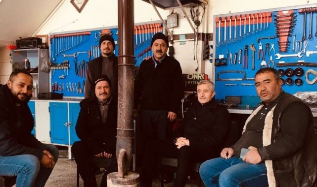 Tahmazoğlu Şahinbey oto sanayi esnafını ziyaret etti