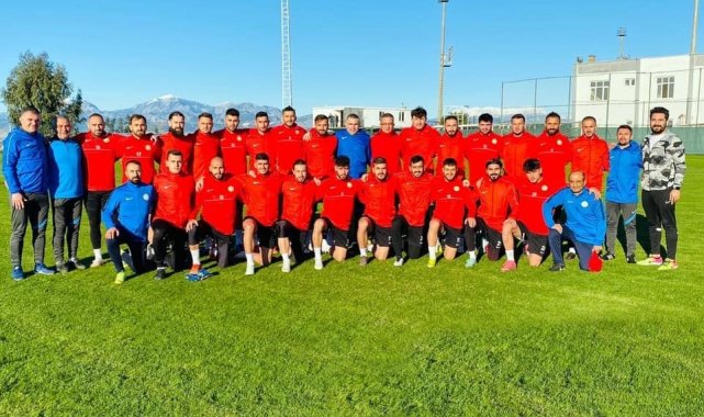 Talasgücü Belediyespor'un Antalya kampı devam ediyor