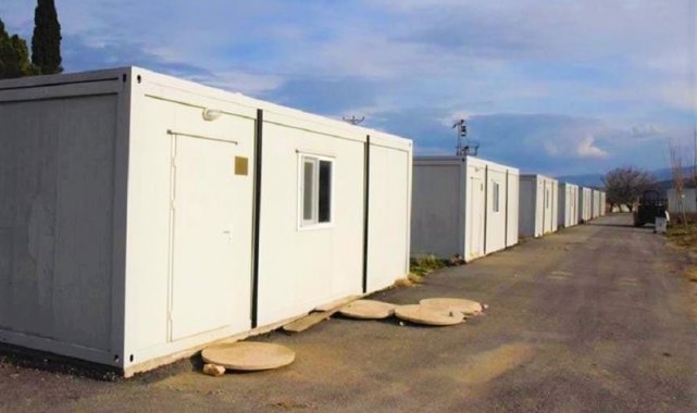 Tamamlanan konteyner kentinden 30 aile faydalanacak