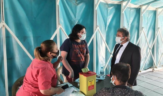 Taraftarlar için aşı çadırı kurulacak