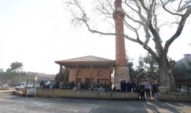 Tarihî cami yeniden ibadete açıldı