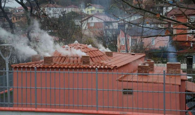 Tarihi hamamda onlarca yıl sonra yeniden sıcak su aktı