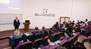 Tarım lisesinde karne heyecanı