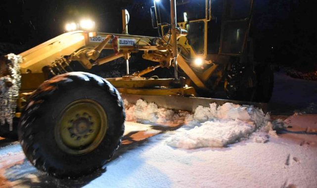 Tarsus'ta karla mücadele seferberliği