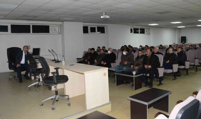 Tatvan'da "Mikro ve Küçük İşletmelere Hızlı Destek Programı" bilgilendirmede toplantısı