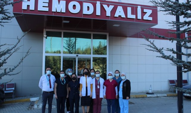 Tavas'ta böbrek hastalarına güvenli, temiz ve ferah bir ortamda diyaliz hizmeti veriliyor