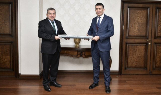 TCDD Genel Müdürü Akbaş'tan Vali Işık'a ziyaret