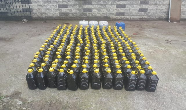 Tekirdağ&#039;da 1 buçuk ton sahte içki ele geçirildi