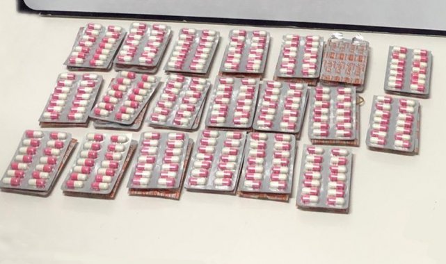 Tekirdağ'da 558 adet uyuşturucu hap ele geçirildi