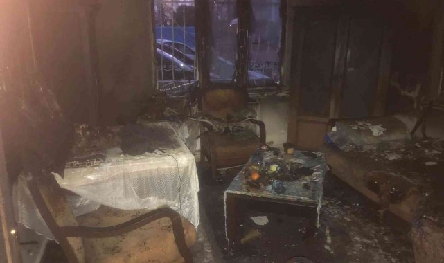 Tekirdağ'da ev yangını: 1 ölü