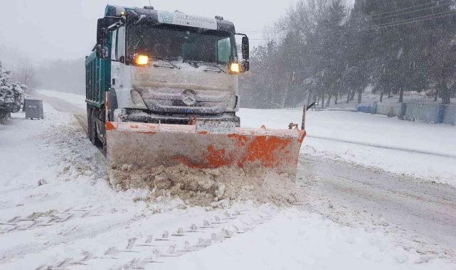 Tekirdağ'da kar yağışının olumsuzlukları bertaraf edildi