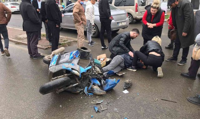 Tekirdağ&#039;da kaza: 1 yaralı