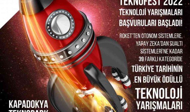 Teknofest 2022 Başvuruları başladı
