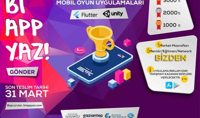Teknoloji temalı proje yarışması için son başvuru tarihi: 31 Mart