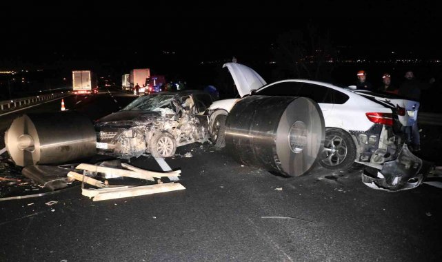 TEM&#039;de arıza yapan cip zincirleme kazaya sebep oldu: 1 yaralı