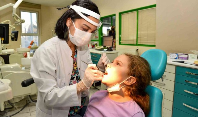 Tepebaşı'nın Ağız ve Diş Sağlığı Polikliniği'nden 65 bin 456 çocuk yararlandı