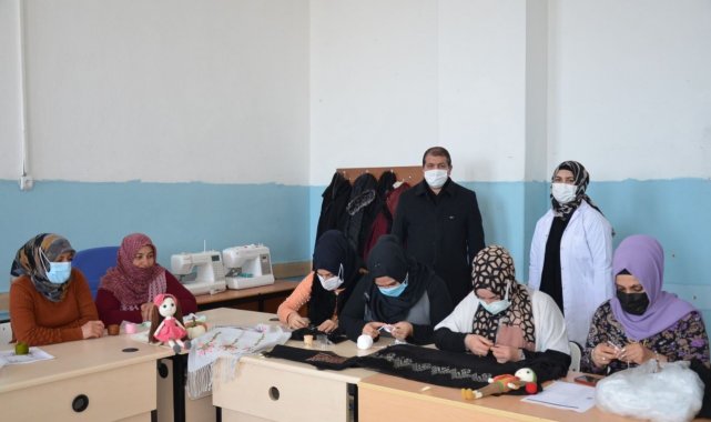 Tercan Halk Eğitim Merkezi kurslara tam gaz devam ediyor