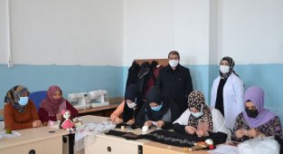 Tercan Halk Eğitim Merkezi kurslara tam gaz devam ediyor