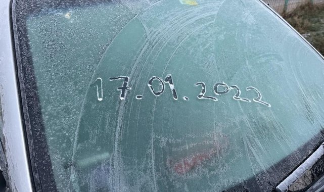 Termometreler eksi 11 dereceyi gösterdi