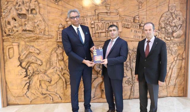 TES Nevşehir Şube Başkanı Urgenç'ten Rektör Aktekin'e Ziyaret