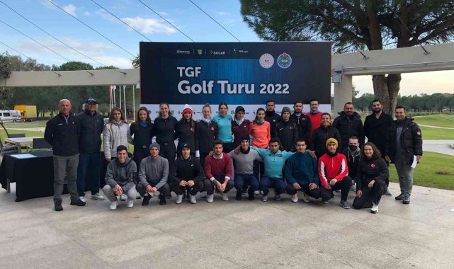 TGF Türkiye Golf Turu'nun 1. Ayak müsabakaları tamamlandı