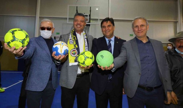 THF Başkanı Uğur Kılıç, Fethiye&#039;deki yeni spor salonunun açılışına katıldı