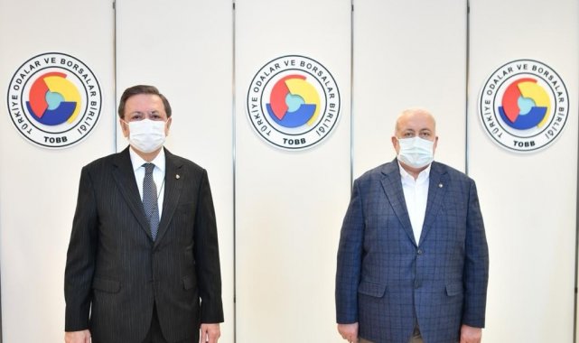 TOBB Başkanı Hisarcıklıoğlu'ndan ÇTB'ye ziyaret sözü