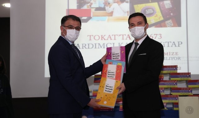 Tokat&#039;ta 128 bin 673 kaynak kitap dağıtıldı