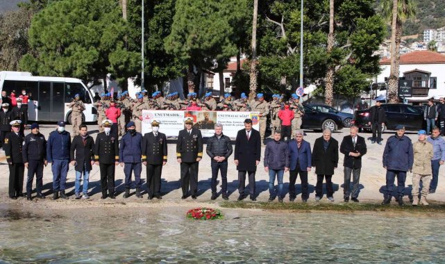 Topçu Yüzbaşı Mustafa Ertuğrul Kaş'ta etkinliklerle anıldı