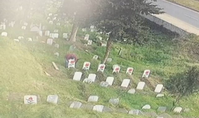 Trabzon'da mezar taşlarını çalan hırsız yakalandı