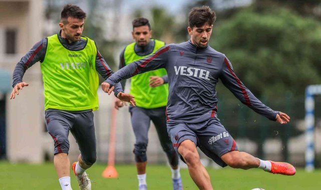 Trabzonspor, DG Sivasspor maçı hazırlıklarını sürdürdü