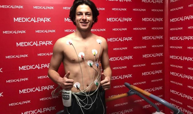 Trabzonspor, Enis Destan'ı sağlık kontrolünden geçirdi