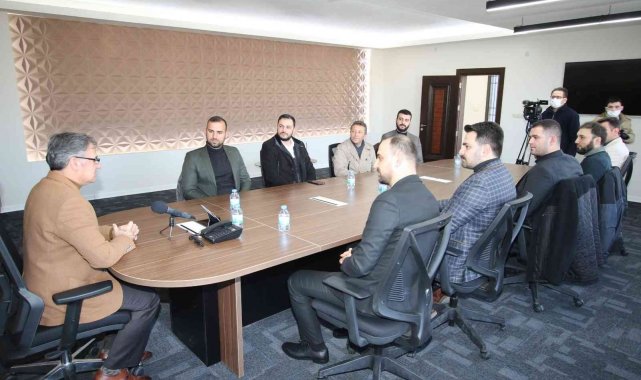 TÜMSİAD&#039;ın yeni yönetiminden Başkan Özdoğan&#039;a ziyaret