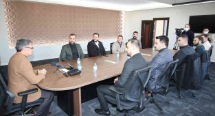 TÜMSİAD'ın yeni yönetiminden Başkan Özdoğan'a ziyaret