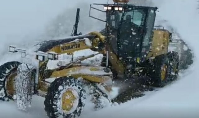 Tunceli'de 107 köy yolu ulaşıma kapandı