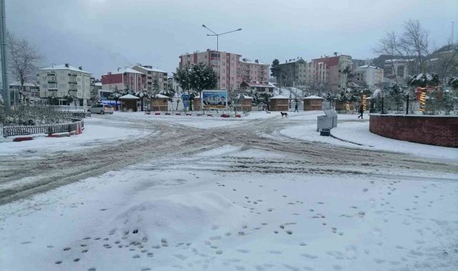 Türkeli, beyaza büründü