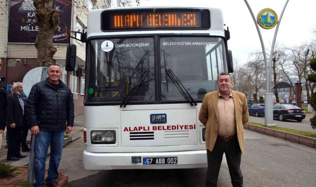 Türkiye Belediyeler Birliği&#039;nden Alaplı&#039;ya otobüs yardımı