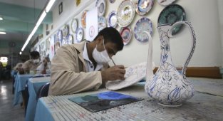 Tutuklu ve hükümlüler çinicilik öğrenerek meslek ediniyor