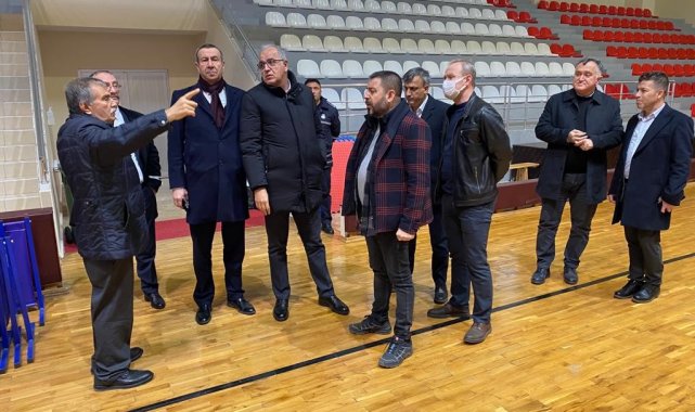 TVF Başkanı Üstündağ, Bigadiç'te ziyaretlerde bulundu