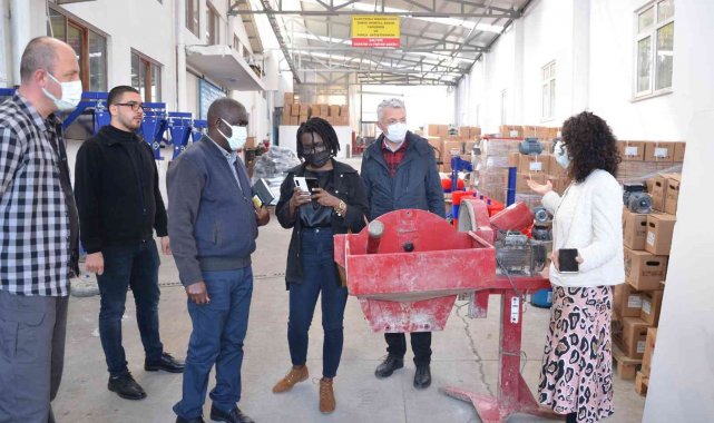 Uganda'nın Ankara Büyükelçisi Gerze'de