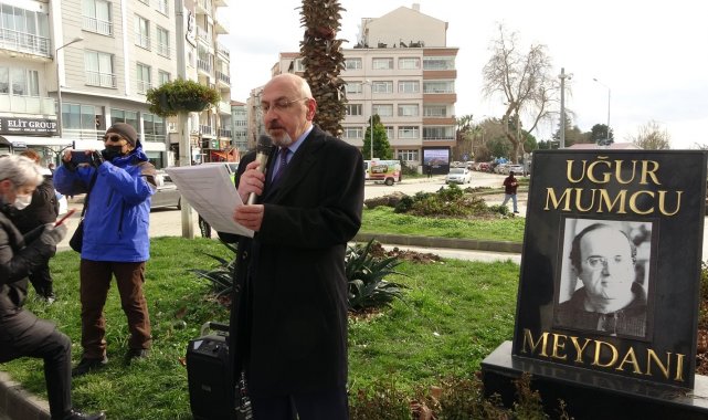 Uğur Mumcu, adının yaşatıldığı meydanda anıldı